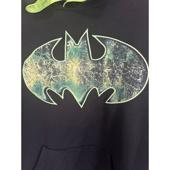 Batman black and green hoodie size M - Picture 2 of 6